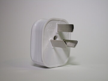 Front of the plug.